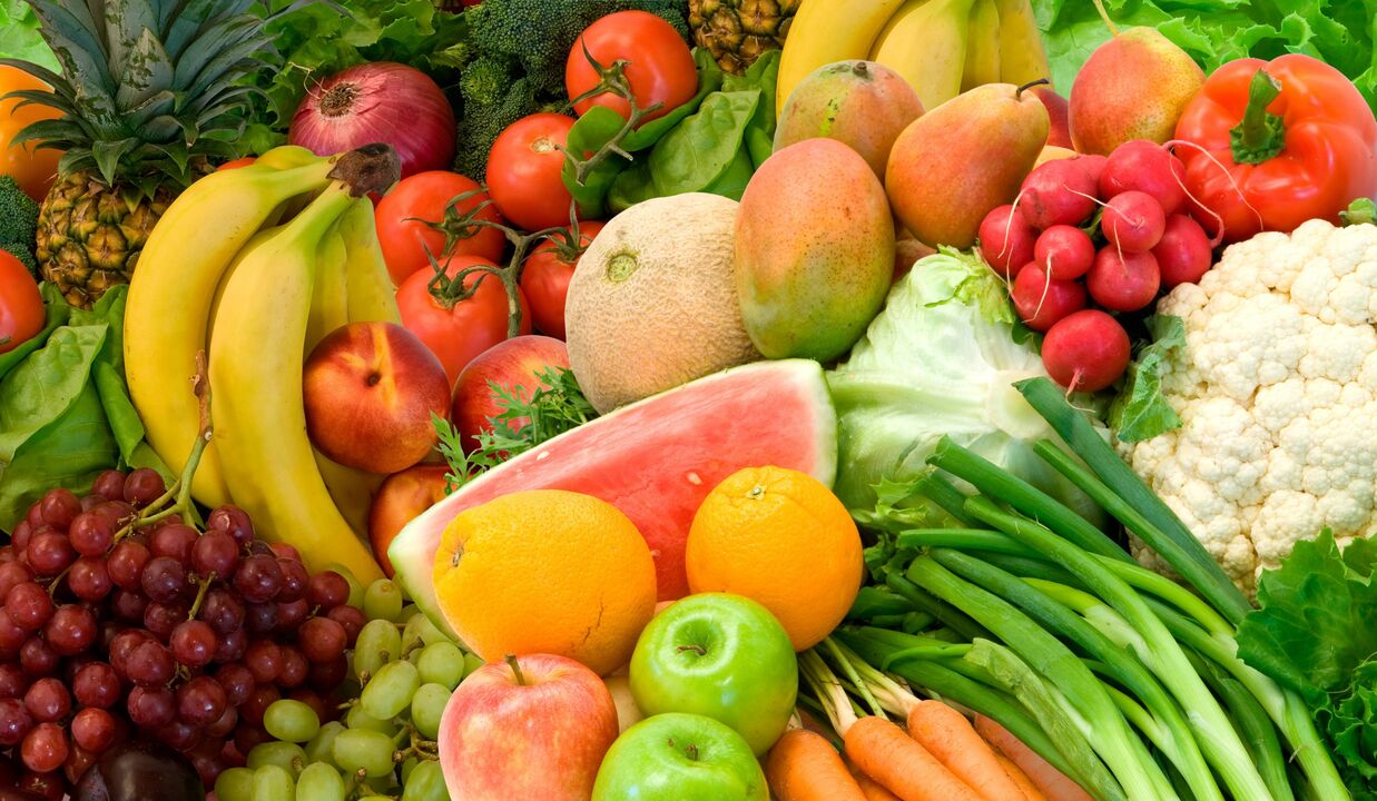 Vegetais e frutas para restaurar a visão